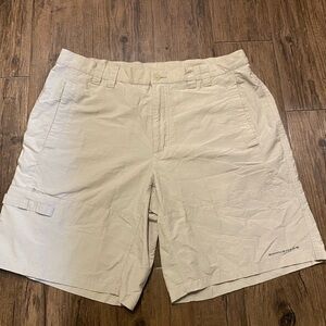 Columbia Light Tan Cargo Shorts for Men